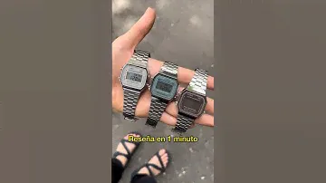 Reseña en 1 minuto | Casio A168 Electro Luminescence💡