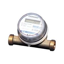 Счетчик воды универсальный электронный Chronos Meter “ПРОТЕЙ” ДУ15, класс B, WM-BUS, (110ММ)