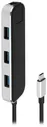 Rombica Разветвитель Rombica Type-C Chronos - Black картридер / usb-хаб