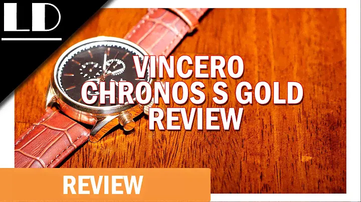 Обзор золотых часов Vincero Chronos S