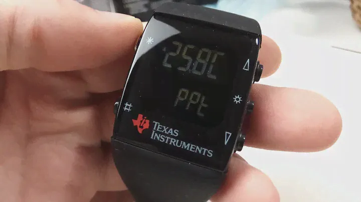 TI eZ430 chronos. DevKit - наручные часы