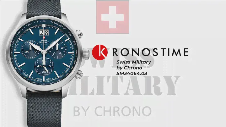 Swiss Military by Chrono SM34064.03 обзор часов - KronosTime.RU