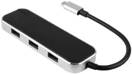 Rombica Разветвитель Rombica Type-C Chronos - Black картридер / usb-хаб