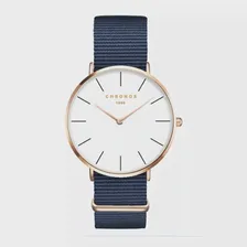Часы наручные CHRONOS 1898 Женские повседневные, модные, с нейлоновым ремешком, для влюбленных пар, CH02 (art.: 3920c06643ef4)