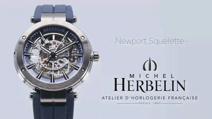 MICHEL HERBELIN Newport Squelette 1868/SQ15CB