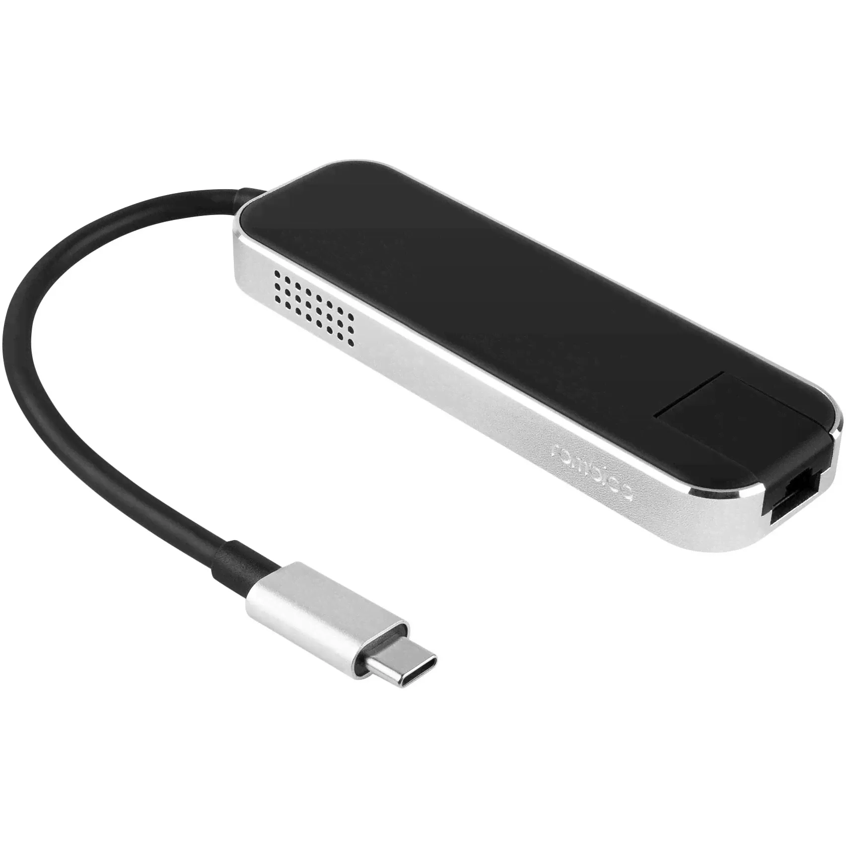 Хаб-разветвитель USB Rombica Type-C Chronos (TC-00251) Black-0