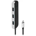 Хаб-разветвитель USB Rombica Type-C Chronos (TC-00251) Black